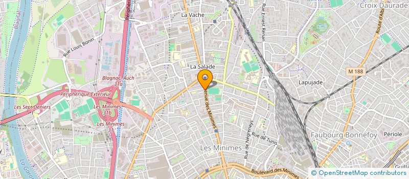 localisation de l'entreprise LA MAISON DE L'ASSURANCE à TOULOUSE
