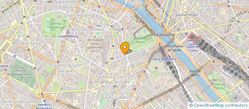 localisation de l'entreprise LA MAISON DE L ECRIT  PARIS