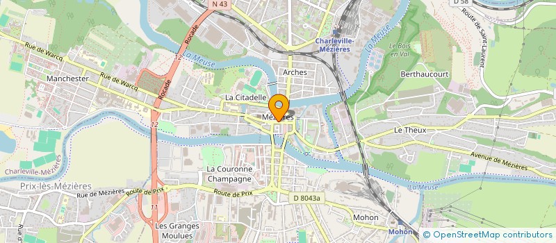 localisation de l'entreprise LA MAISON DE L'ENERGIE  AIGLEMONT