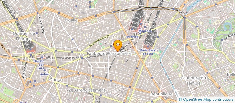 localisation de l'entreprise LA MAISON DE L'ENFANT  PARIS