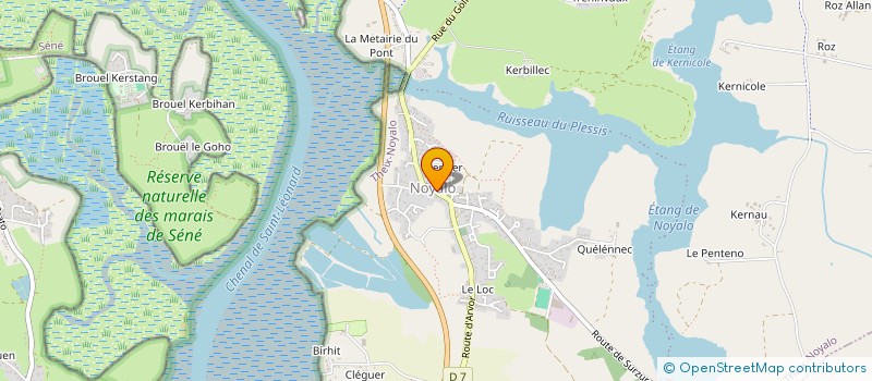 localisation de l'entreprise LA MAISON DE L HORTENSIA  THEIX-NOYALO