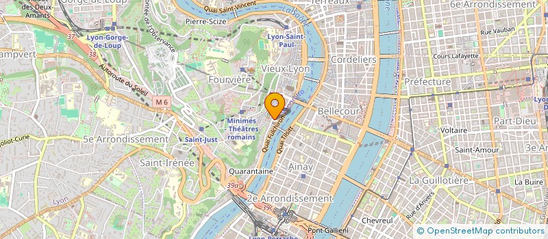 localisation de l'entreprise LA MAISON DE L'IMMOBILIER DE SAINT-GEORGES à LYON