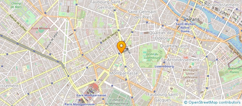 localisation de l'entreprise LA MAISON DE L'OEUVRE D'ORIENT  PARIS