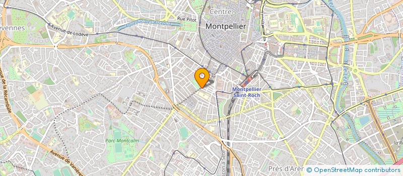 localisation de l'entreprise LA MAISON DE L'ORDINATEUR à MONTPELLIER