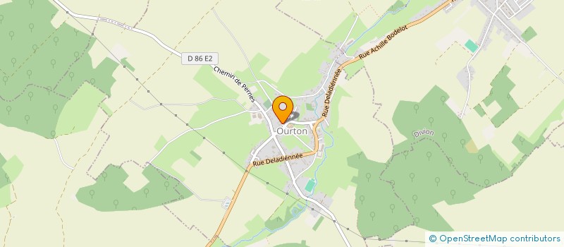 localisation de l'entreprise LA MAISON DE LA DOUCE HEURE  OURTON
