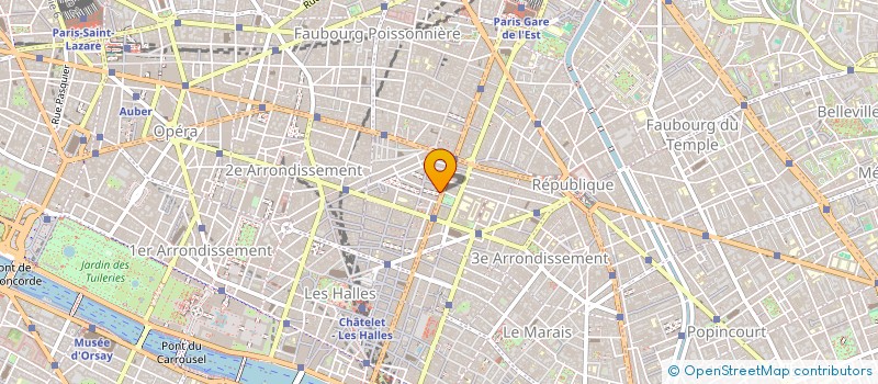 localisation de l'entreprise LA MAISON DE LA FAMILLE - FORMATION  PARIS