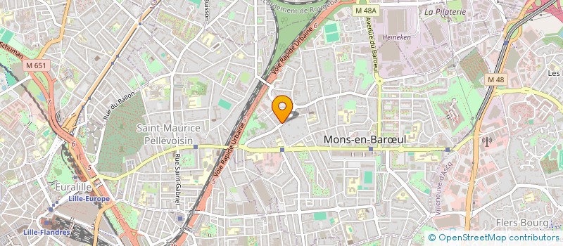 localisation de l'entreprise LA MAISON DE LA GENTILLESSE  MONS-EN-BARUL