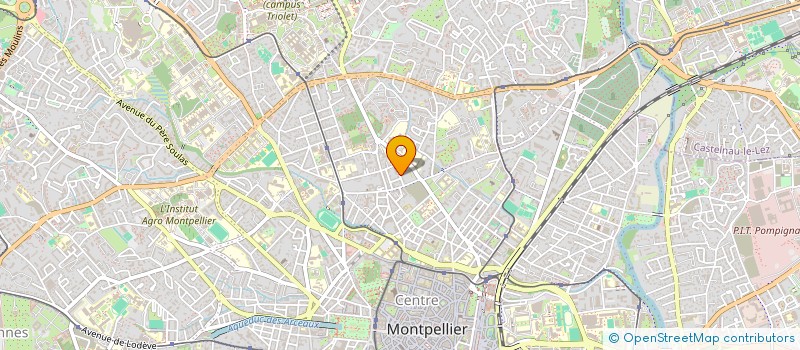 localisation de l'entreprise LA MAISON DE LA GRAVURE MEDITERRANEE à MONTPELLIER