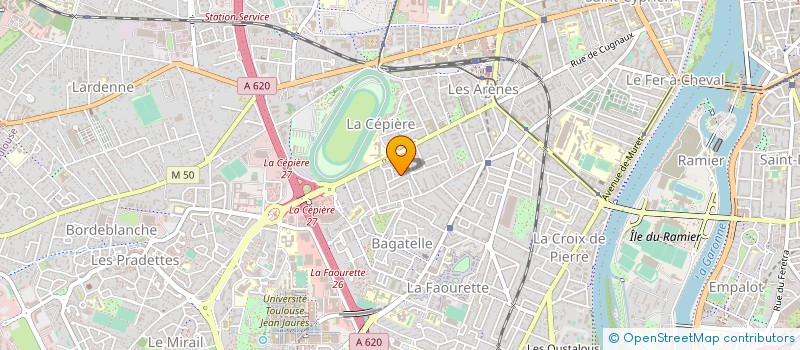 localisation de l'entreprise LA MAISON DE LA MACHINE-OUTILS à TOULOUSE