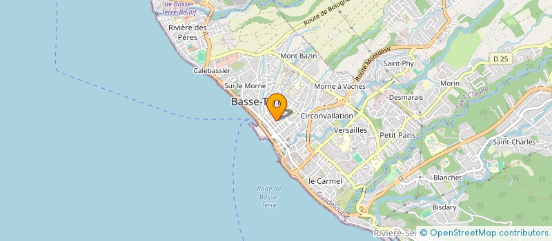 localisation de l'entreprise LA MAISON DE LA MEDIATION à BASSE-TERRE