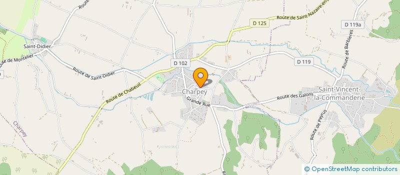 localisation de l'entreprise LA MAISON DE LA MONTAGNE  BOURG-DE-PEAGE