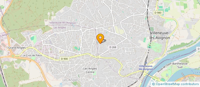 localisation de l'entreprise LA MAISON DE LA MUSIQUE DE VILLENEUVE  VILLENEUVE-LES-AVIGNON