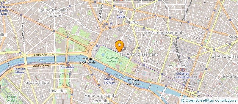 localisation de l'entreprise LA MAISON DE LA PERLE NOIRE à PARIS