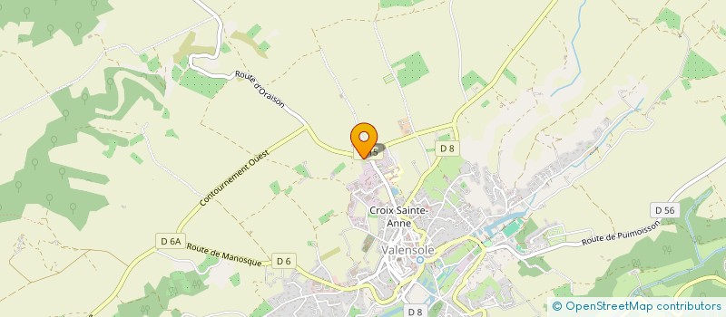 localisation de l'entreprise LA MAISON DE LA PISTACHE  VALENSOLE