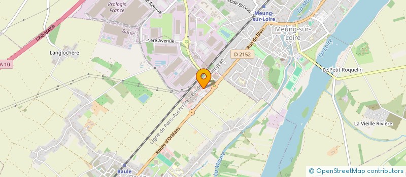 localisation de l'entreprise LA MAISON DE LA PIZZA à BAULE