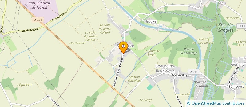 localisation de l'entreprise LA MAISON DE LA RENCONTRE  SERMAIZE