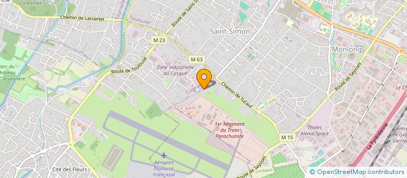 localisation de l'entreprise LA MAISON DE LA SOPHROLOGIE à TOULOUSE
