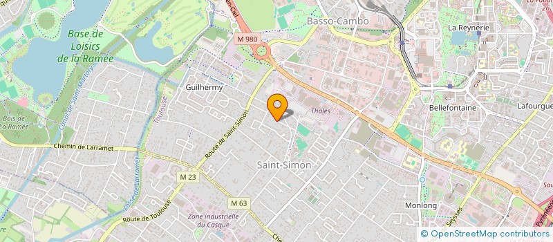 localisation de l'entreprise LA MAISON DE LA TROTT' à TOULOUSE