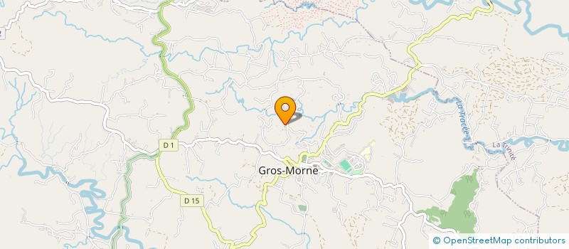 localisation de l'entreprise LA MAISON DE LA VANNERIE  GROS-MORNE