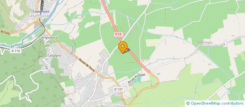 localisation de l'entreprise LA MAISON DE LA VIGNE à VENZOLASCA