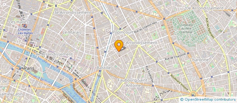 localisation de l'entreprise LA MAISON DE LEA  PARIS