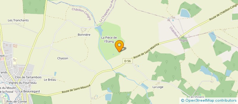 localisation de l'entreprise LA MAISON DE LILLY à FEINS-EN-GATINAIS