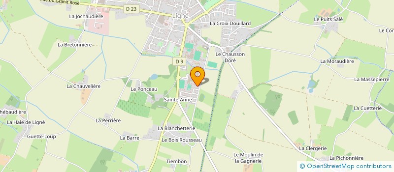 localisation de l'entreprise LA MAISON DE LILOU à LIGNE