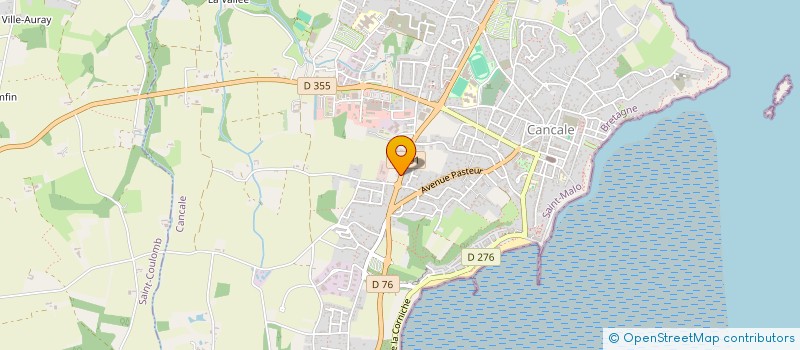 localisation de l'entreprise LA MAISON DE LUCILE à CANCALE