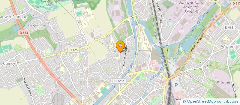 localisation de l'entreprise LA MAISON DE MARGOTTE  DOUAI