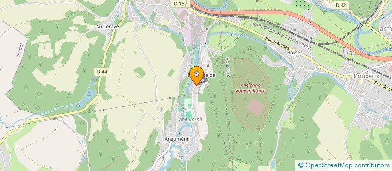 localisation de l'entreprise LA MAISON DE MENIPRE  ARCHES