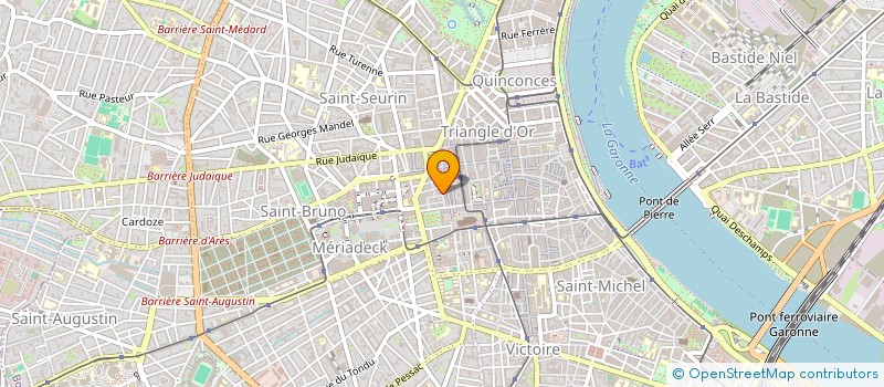 localisation de l'entreprise LA MAISON DE MIA à BORDEAUX