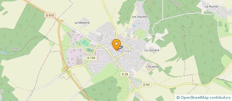 localisation de l'entreprise LA MAISON DE MODESTINE  MARINES