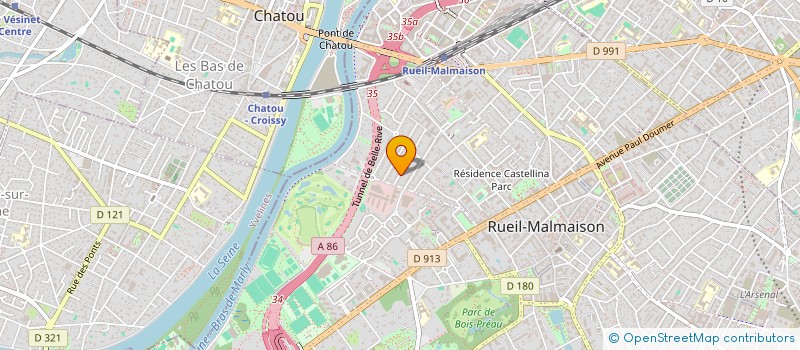 localisation de l'entreprise LA MAISON DE MON ENFANCE à RUEIL-MALMAISON