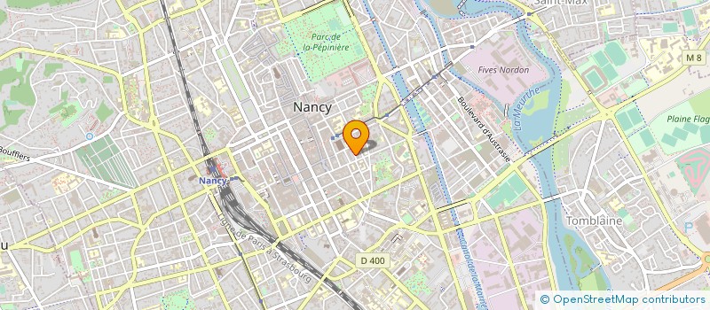 localisation de l'entreprise LA MAISON DE MYON à NANCY