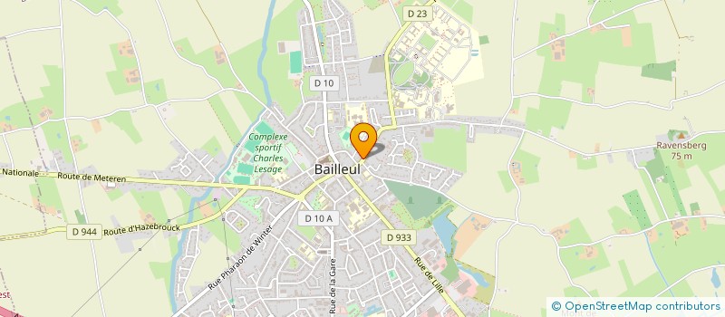 localisation de l'entreprise LA MAISON DE NEERLANDAIS à BAILLEUL