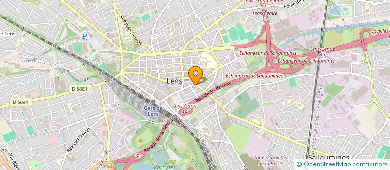 localisation de l'entreprise LA MAISON DE NOS PARENTS à LENS