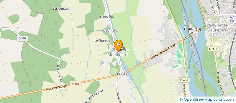 localisation de l'entreprise LA MAISON DE NOTRE TEMPS - LA CHAPELLE MONTLINARD  LA CHAPELLE-MONTLINARD