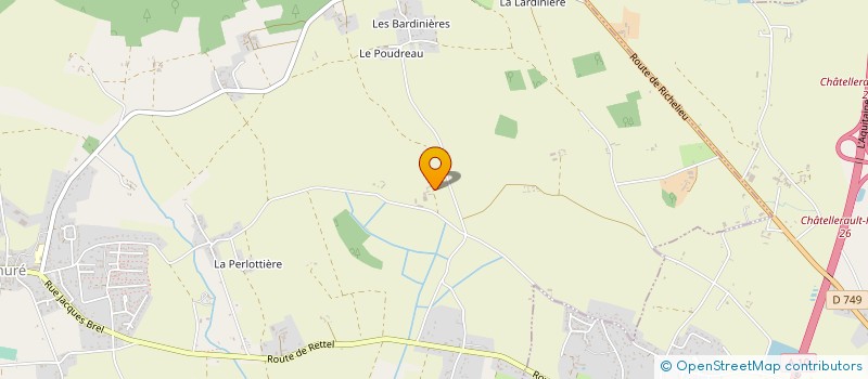 localisation de l'entreprise LA MAISON DE PACOU  THURE