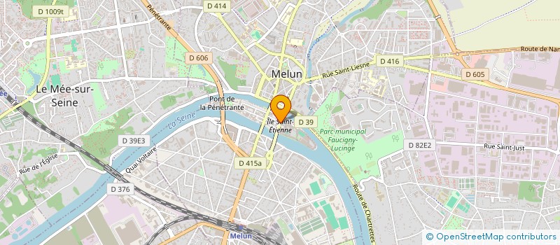 localisation de l'entreprise LA MAISON DE PEKIN à MELUN
