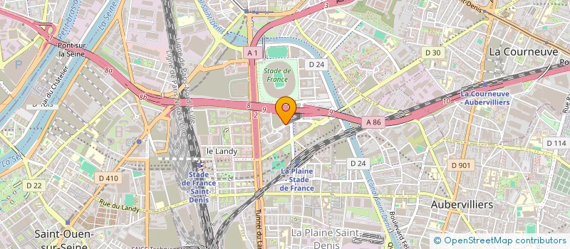 localisation de l'entreprise LA MAISON DE PERLE à SAINT-DENIS