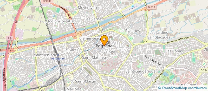 localisation de l'entreprise LA MAISON DE PINOCCHIO  PERPIGNAN