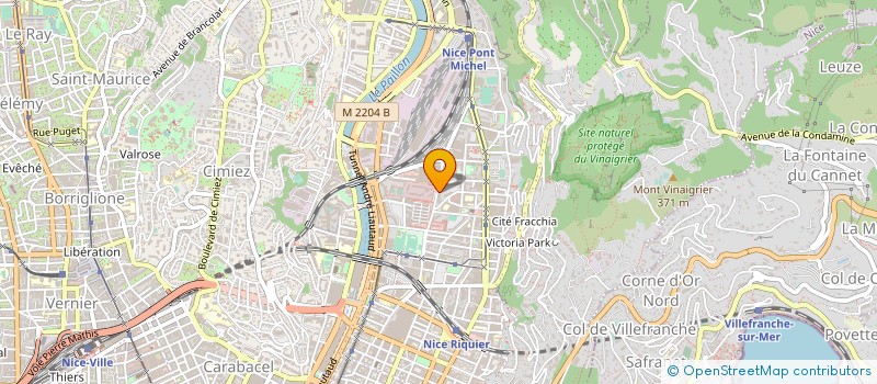 localisation de l'entreprise LA MAISON DE PROVENCE à NICE