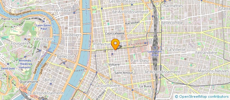 localisation de l'entreprise LA MAISON DE RAVEL  LYON