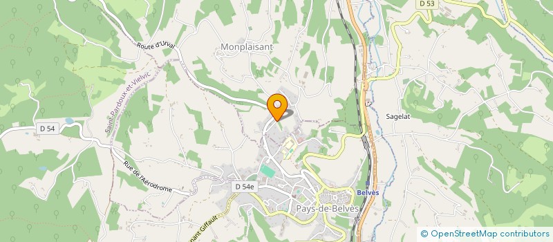 localisation de l'entreprise LA MAISON DE ROMY  MONPLAISANT