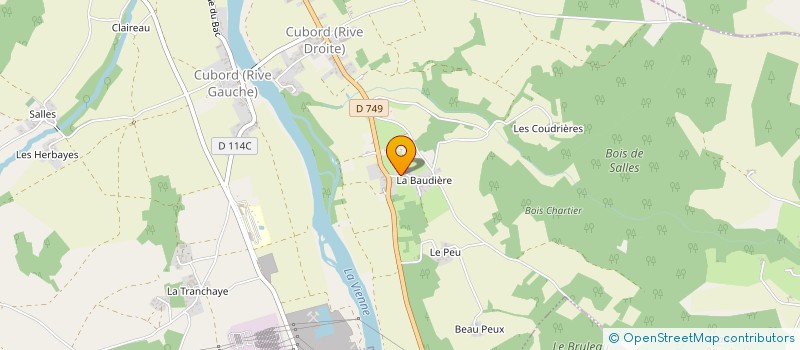 localisation de l'entreprise LA MAISON DE SACHA  VALDIVIENNE