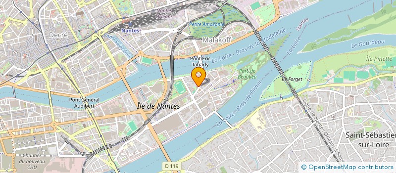 localisation de l'entreprise LA MAISON DE TAHA à NANTES