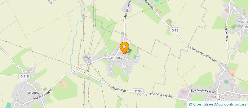 localisation de l'entreprise LA MAISON DE VIE SOLIDAIRE  LIGNY-EN-CAMBRESIS