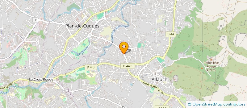 localisation de l'entreprise LA MAISON DES 3 PETITS COCHONS  ALLAUCH