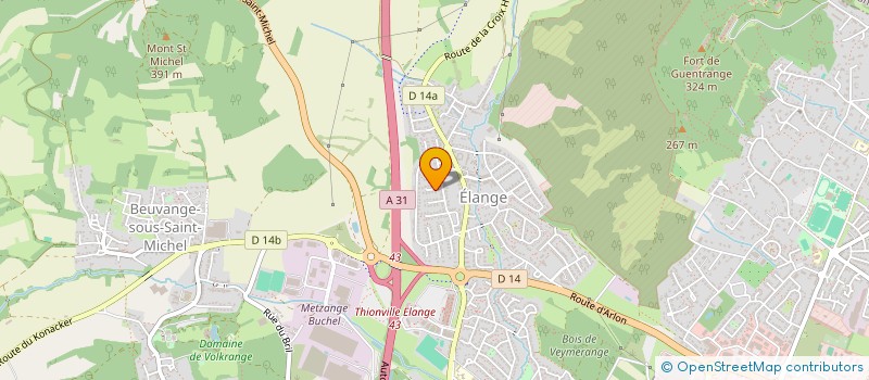 localisation de l'entreprise LA MAISON DES AGATES  THIONVILLE