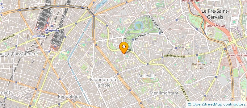 localisation de l'entreprise LA MAISON DES AMES  PARIS